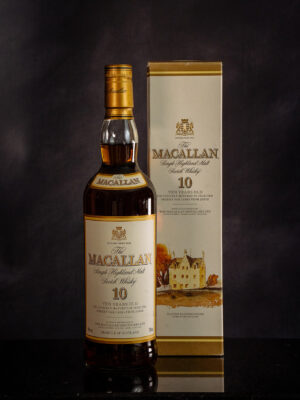 Macallan 10 year Sherry Oak - Vintage Box/Bottle