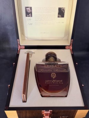 Don Q Reserva de la Familia Serrallés 20 Year Old Rum – 150th Anniversary Limited Edition (Bottle No. 415)